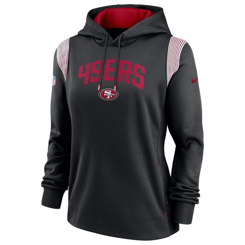 Nike Dri-Fit San Francisco 49ers Therma Pullover Sideline Hoodie