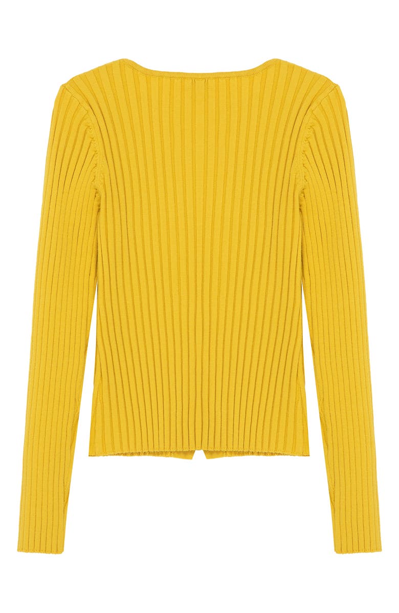 Habitual Kids Kids' Asymmetric Long Sleeve Rib Top | Nordstrom