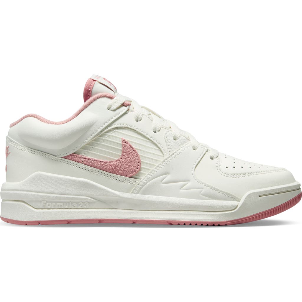 Jordan Stadium 90 Sneaker In Sail/red Stardust/grey