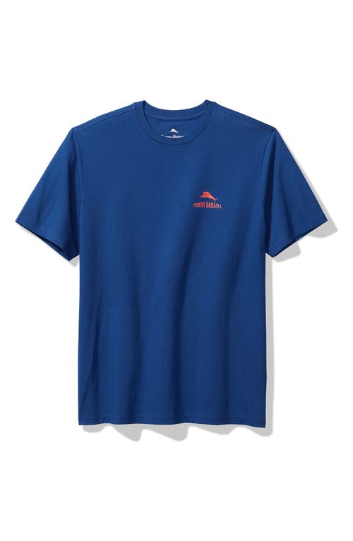 Tommy Bahama Cask and You Shall Recieve Cotton Graphic T-Shirt in Dk Blue Muse at Nordstrom, Size Large