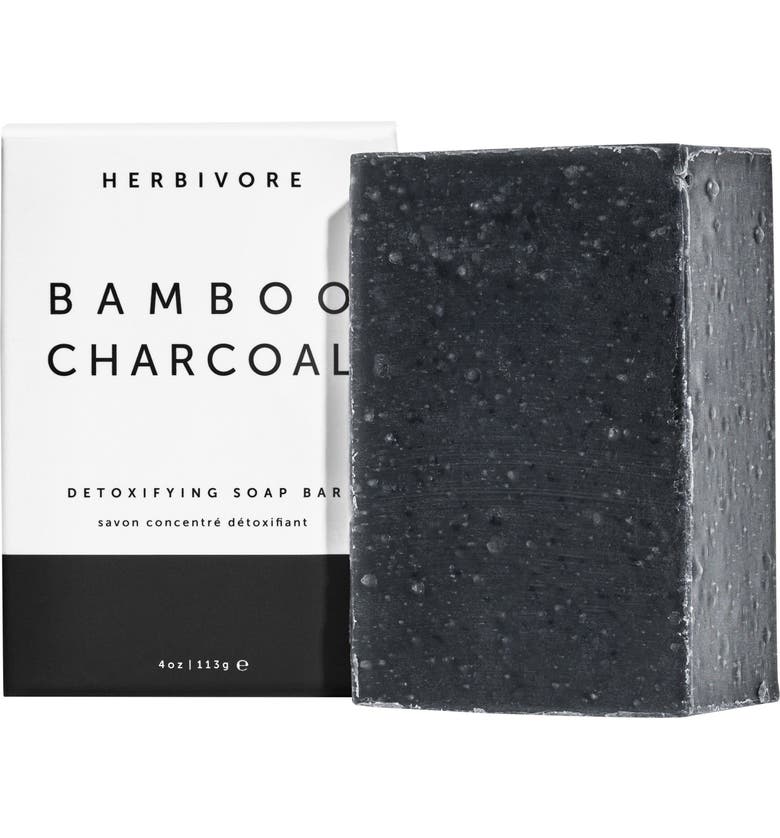 Herbivore Botanicals Bamboo Charcoal Cleansing Bar Soap