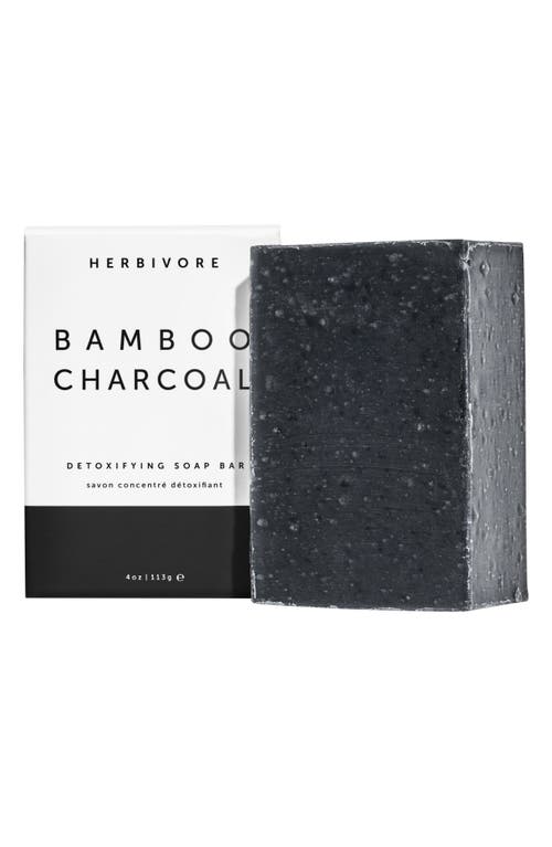 Herbivore Botanicals Bamboo Charcoal Cleansing Bar Soap in None at Nordstrom