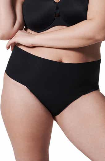 New SPANX Black 10196R Suit Your Fancy High Waist Thong Size XL