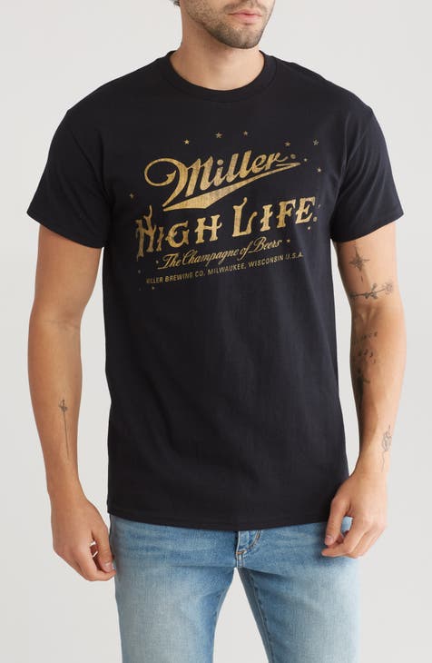 Miller High Life Cotton Graphic T-Shirt