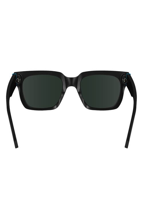 Shop Paul Smith Kenley 52mm Rectangular Sunglasses In Black