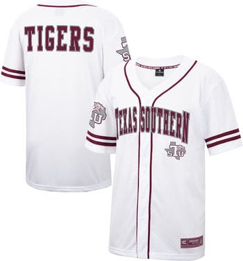 Nike /purple Lsu Tigers Pinstripe Replica Full-button Baseball Jersey At  Nordstrom in White for Men