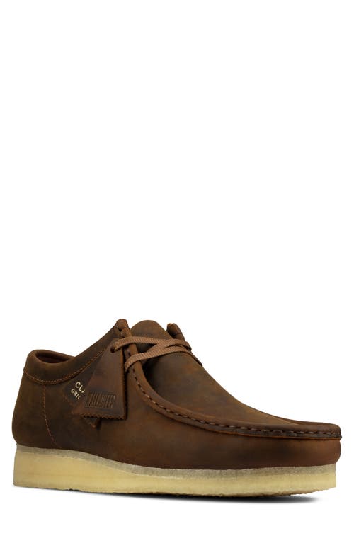 Shop Clarksr Clarks(r) Wallabee Water Resistant Chukka Boot In Beeswax/beeswax