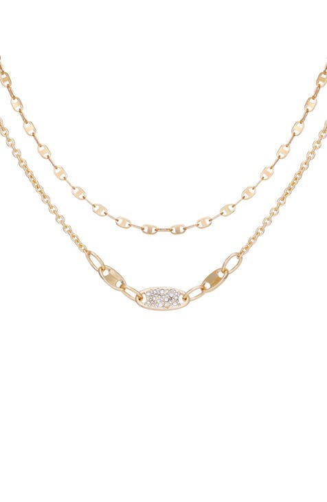 Mariner Chain Layered Necklace