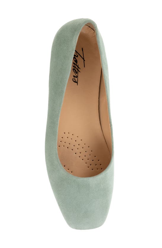 Shop Trotters Honor Flat In Seafoam