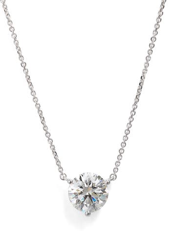 Lightbox 1-Carat Lab Grown Diamond Solitaire Necklace