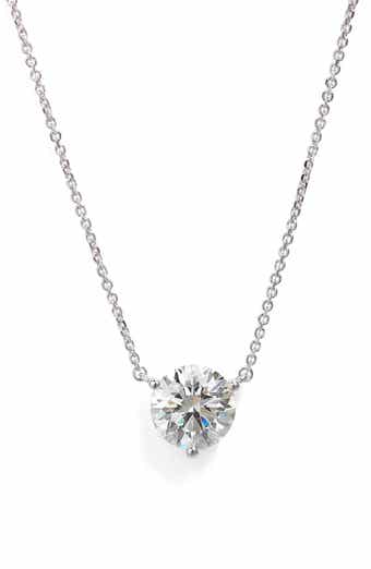 LIGHTBOX 2 Carat Lab Grown Diamond Necklace Nordstrom