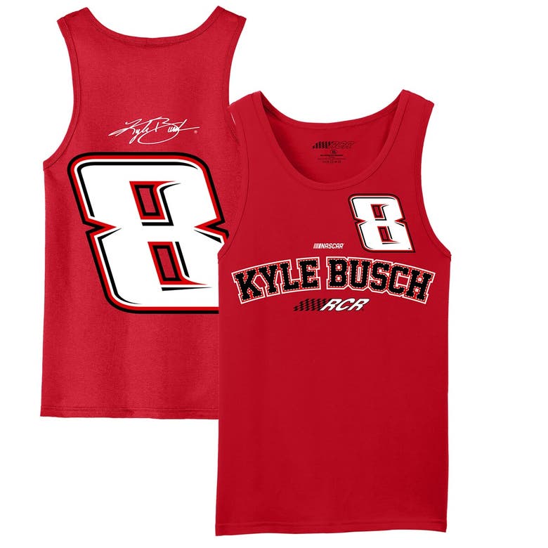 Shop Nascar Richard Childress Racing Team Collection Red Kyle Busch Tank Top