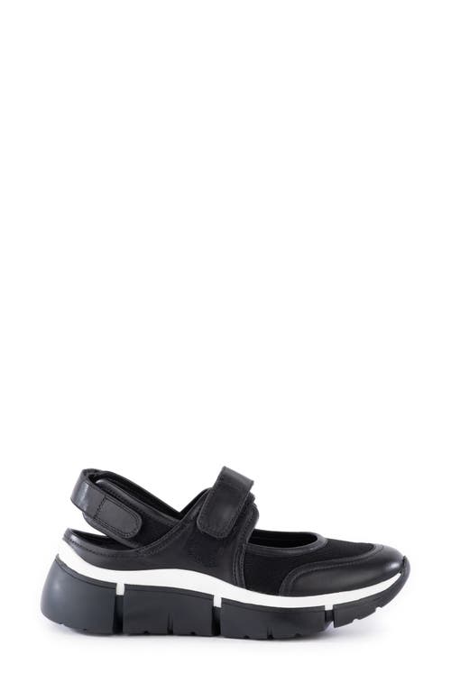 Shop Seychelles Track Star Sneaker In Black/black Leather