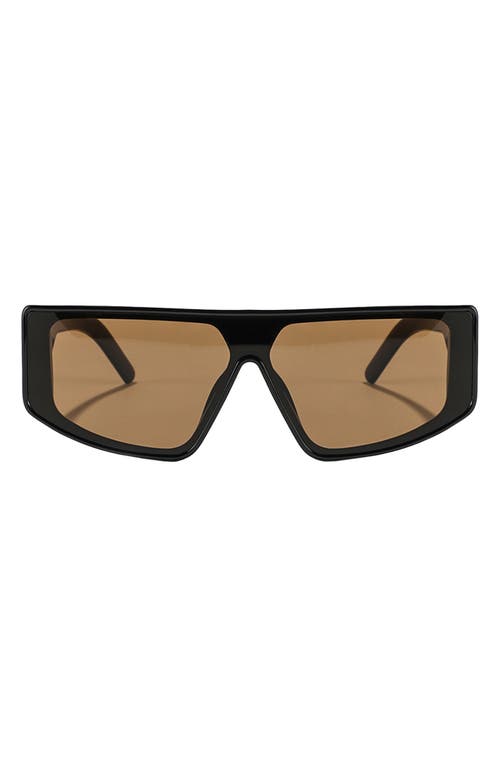 Fifth & Ninth Tatum 61mm Square Sunglasses In Brown/black
