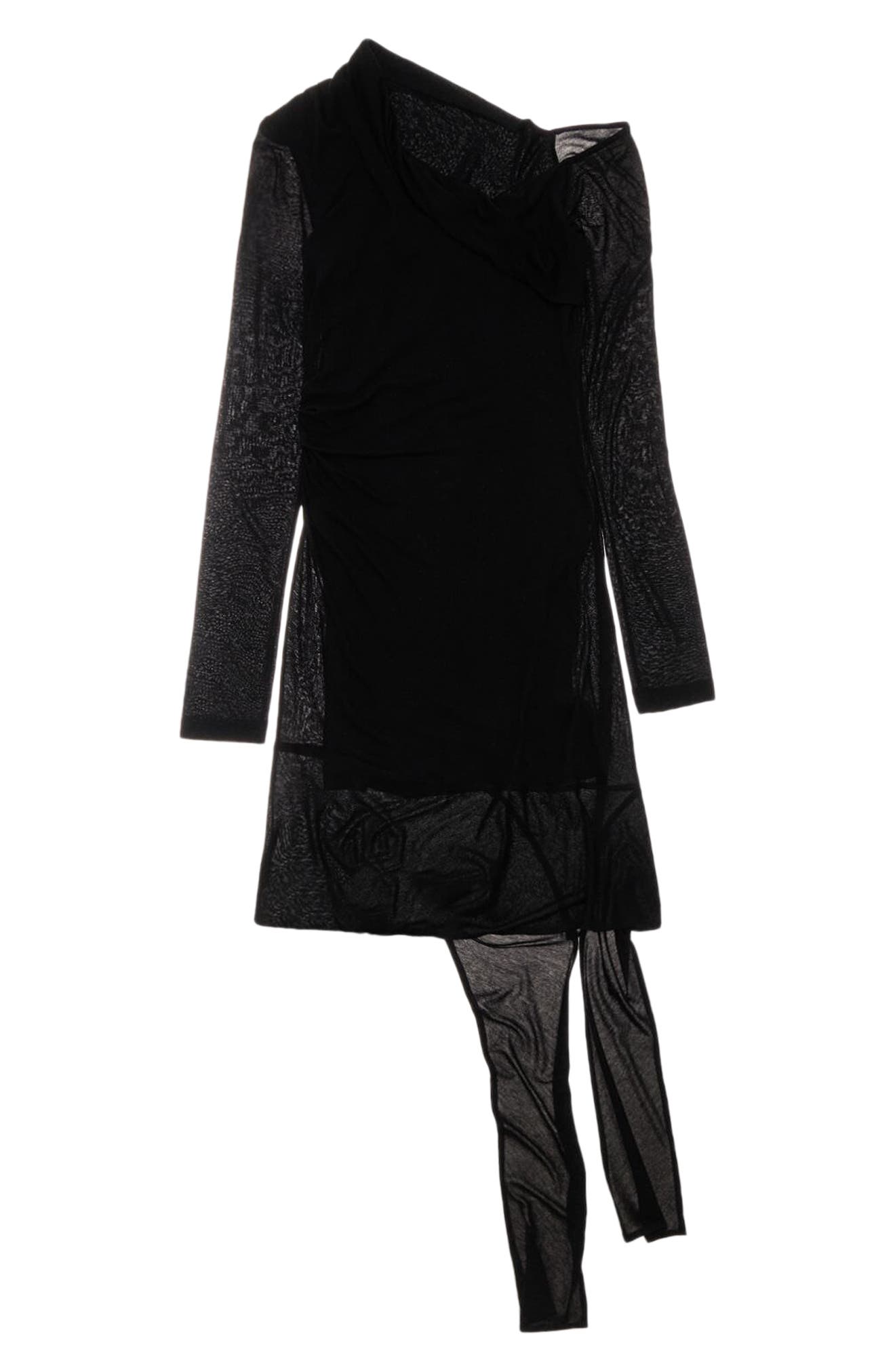 Helmut Lang Scala Asymmetric Neck Long 