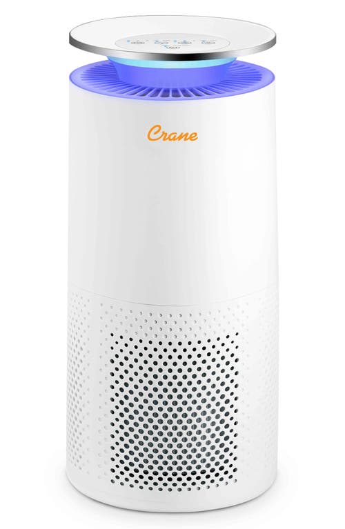 Crane Air True HEPA Air Purifier in White With Uv at Nordstrom