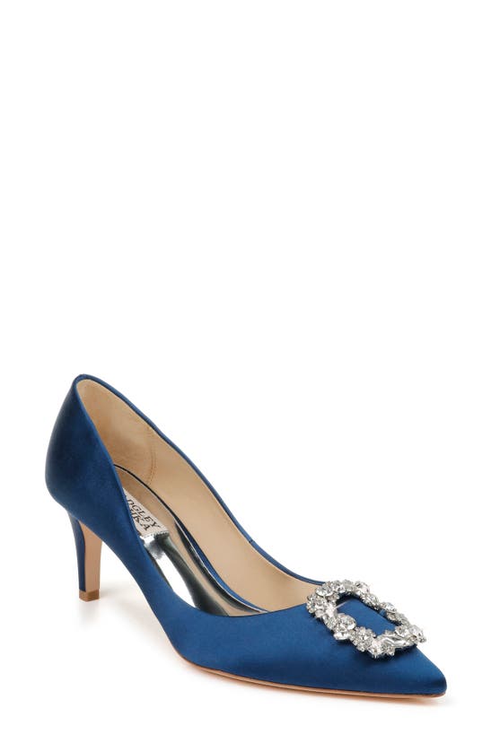BADGLEY MISCHKA BADGLEY MISCHKA COLLECTION CARRIE CRYSTAL EMBELLISHED PUMP