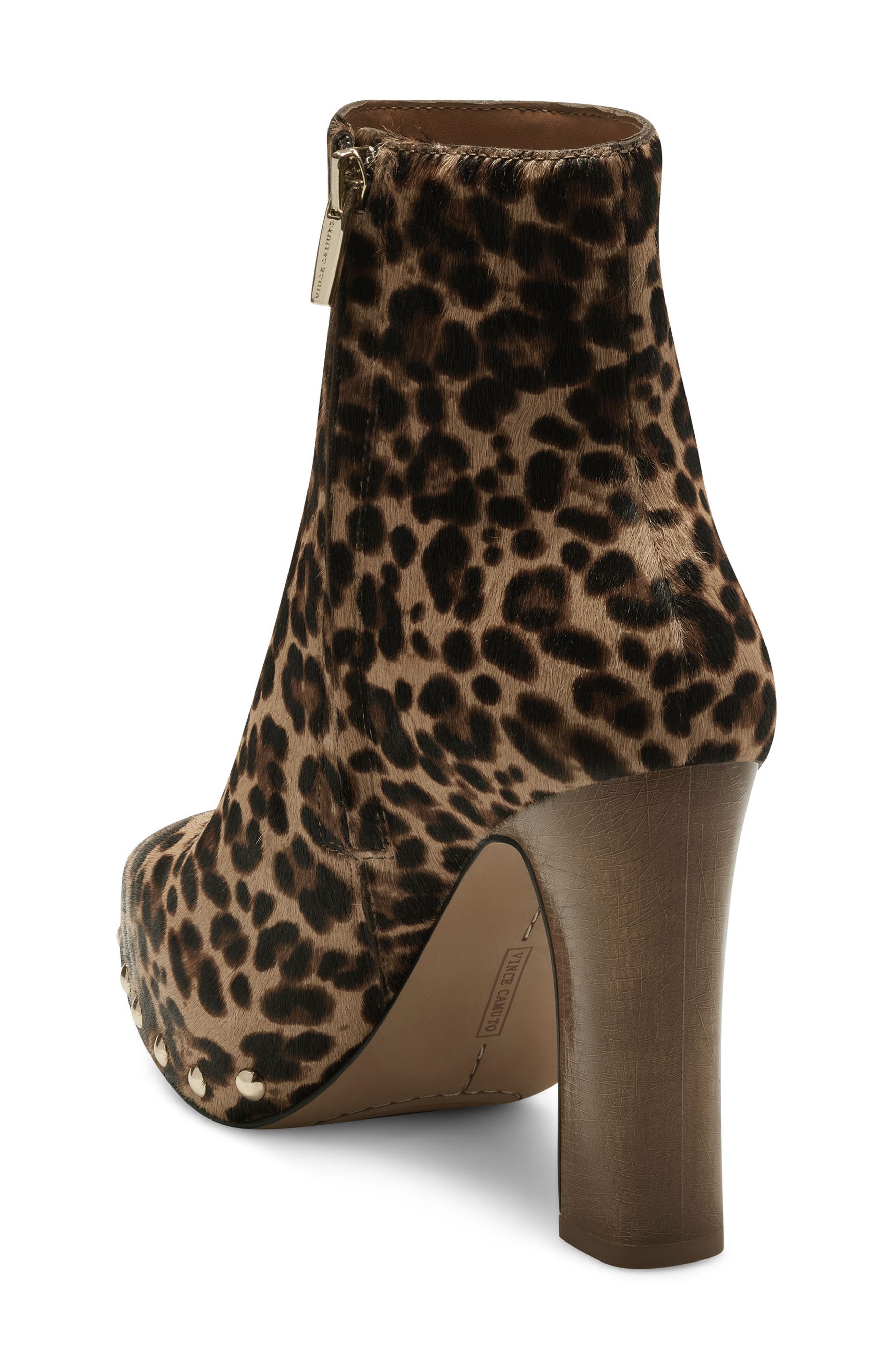 vince camuto cheetah boots