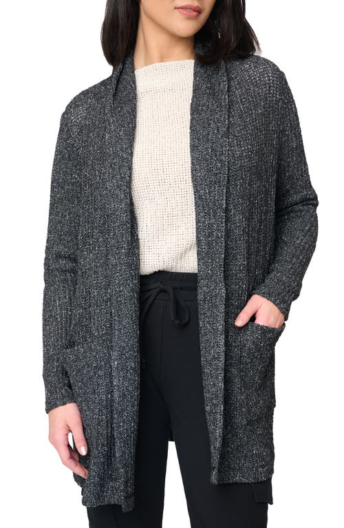 Shawl Collar Cardigan in Black