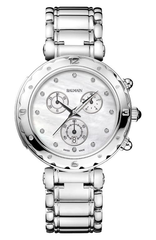 Chronograph Diamond Bracelet Watch