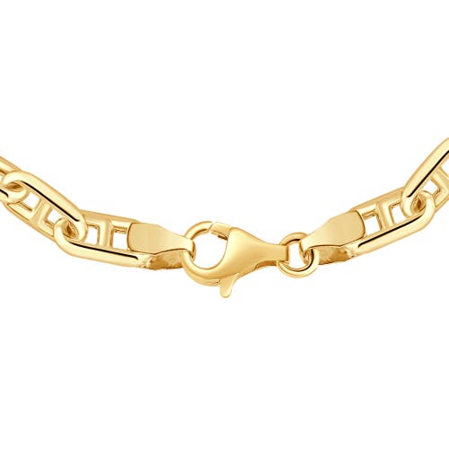 Bliss Diamond 24" Chain Necklace 22 Grams 5.5mm Thick In 14k Yellow Gold