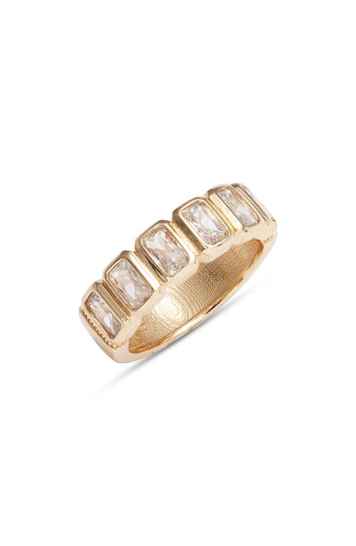 Bryn Cubic Zirconia Band Ring in Gold