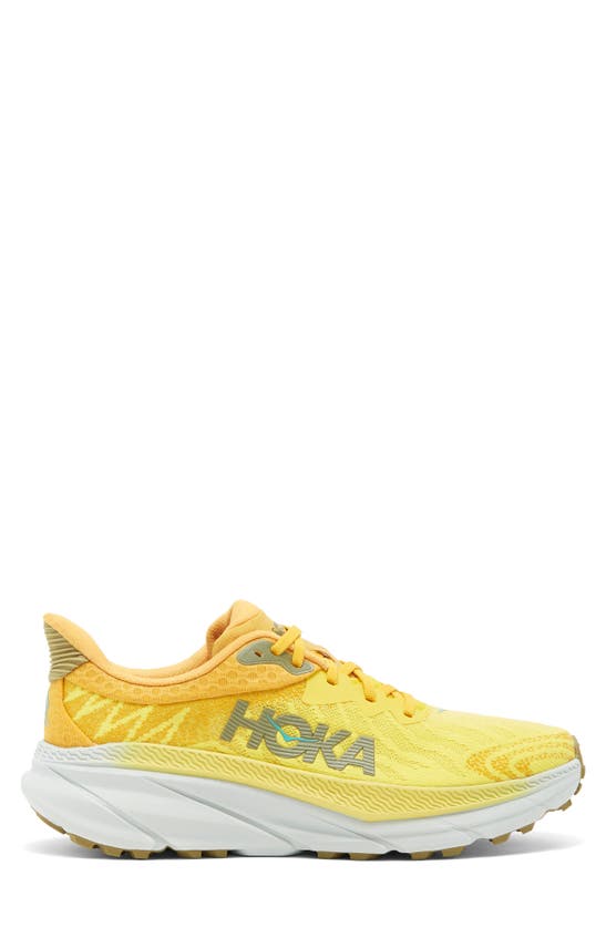 Hoka Challenger Atr 7 Running Shoe In Passion Fruit / Golden Yellow ...