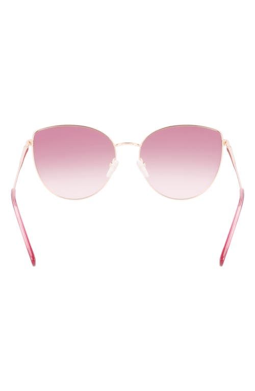 LONGCHAMP LONGCHAMP ROSEAU 60MM CAT EYE SUNGLASSES 