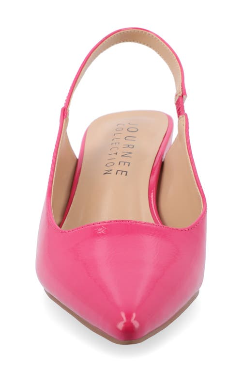JOURNEE COLLECTION JOURNEE COLLECTION PAULINA SLINGBACK PUMP 