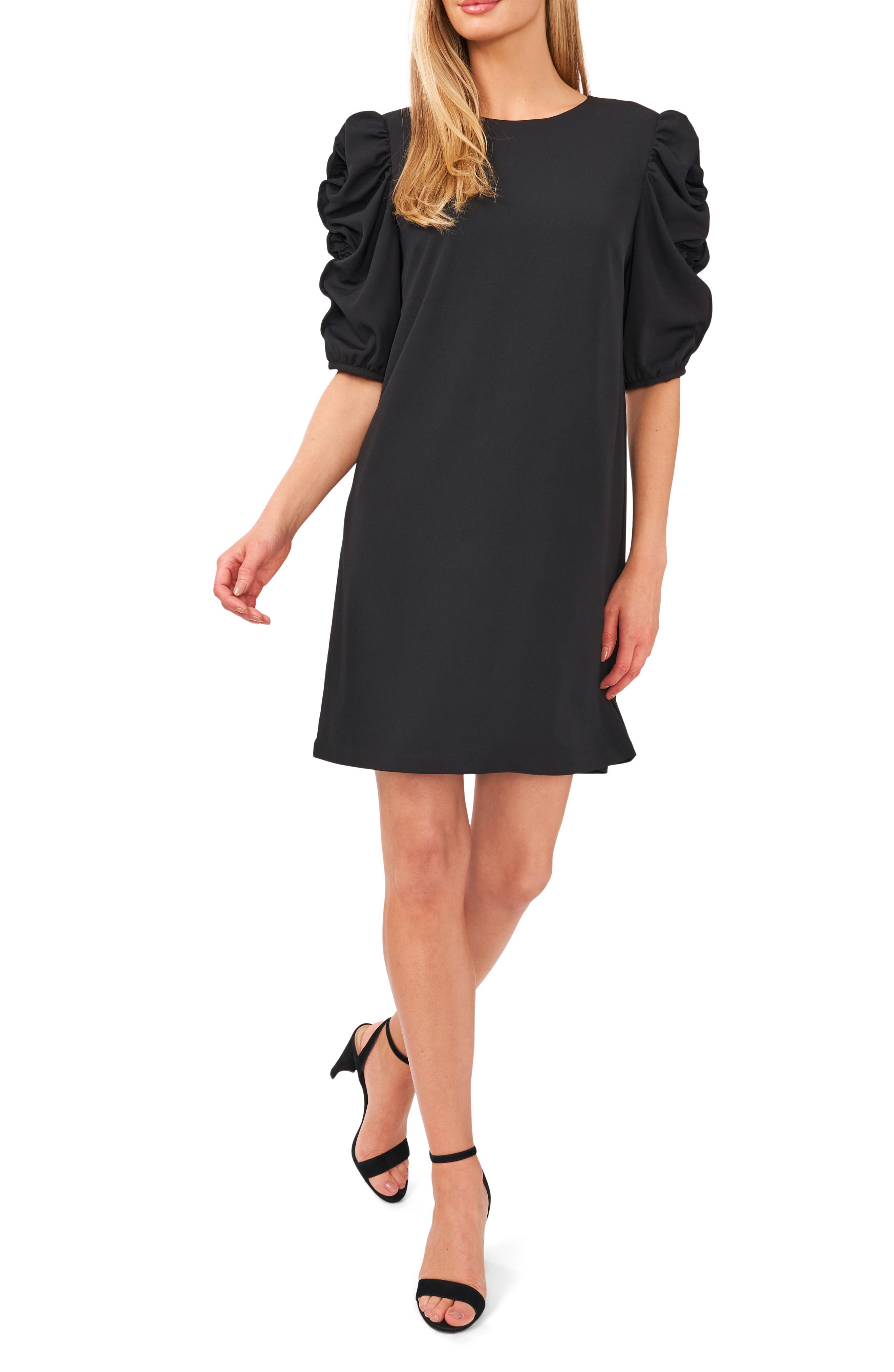 cece flutter sleeve shift dress