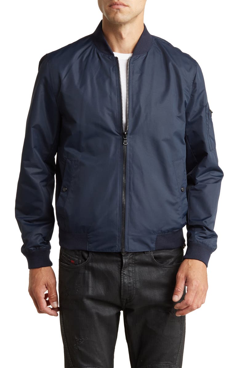 Michael Kors Alba Taslan Bomber Jacket | Nordstromrack