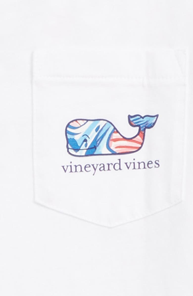 vineyard vines Marlin & Starfish Whale Pocket T-Shirt, Alternate, color, 