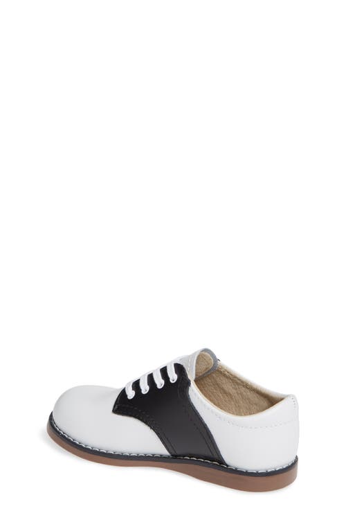 Footmates Cheer Oxford In White/black