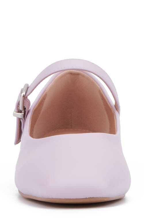New York And Company Page Mary Jane Ballet Flat In Lilac