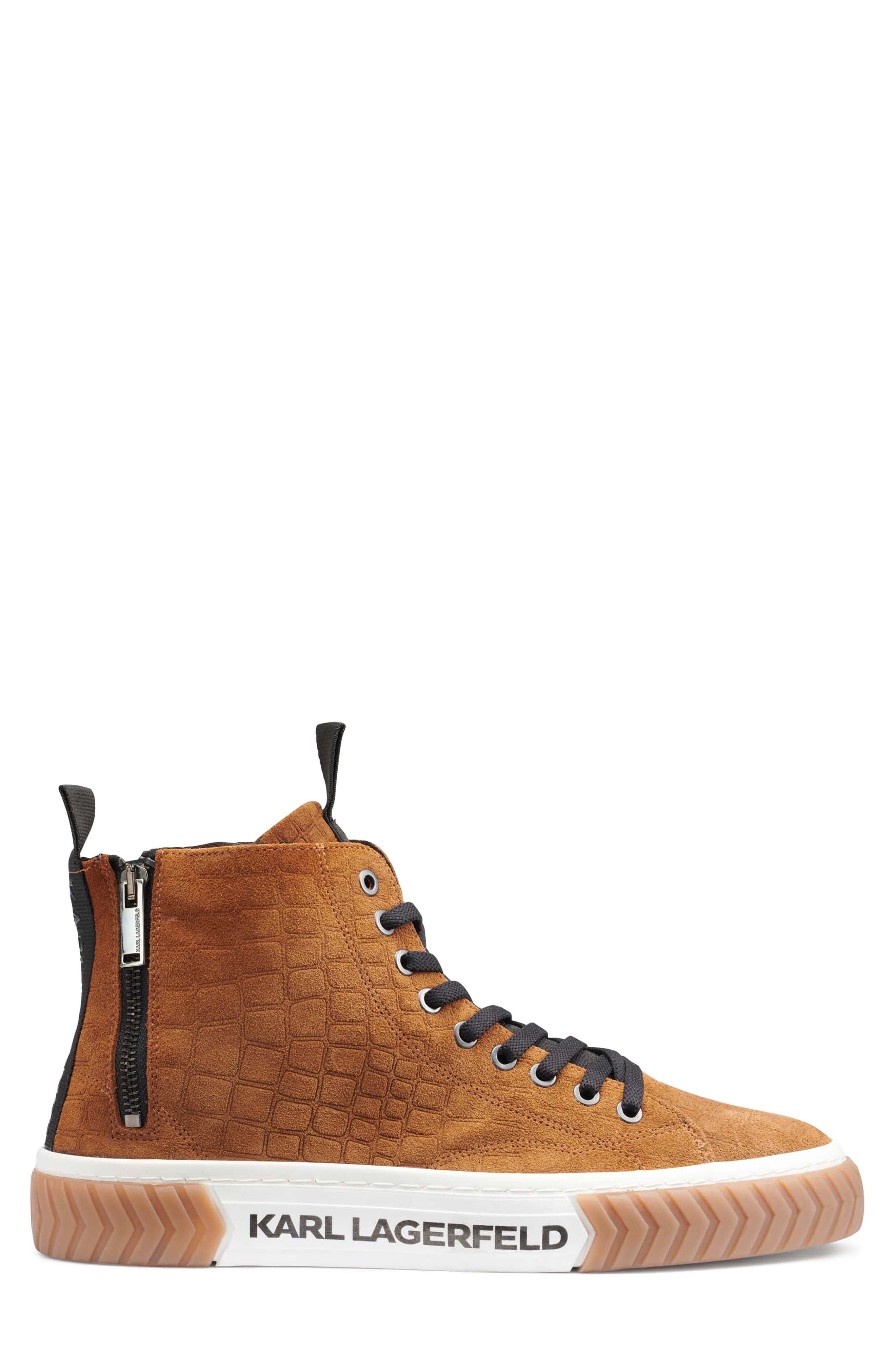 Karl Lagerfeld Paris Suede Croc 