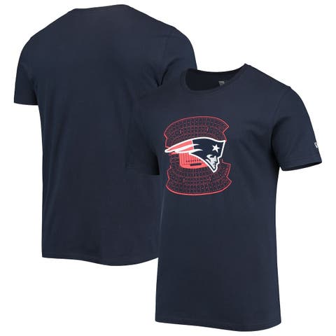 Women's Nike Heather Navy New England Patriots Local Fashion Tri-Blend T-Shirt Size: Small