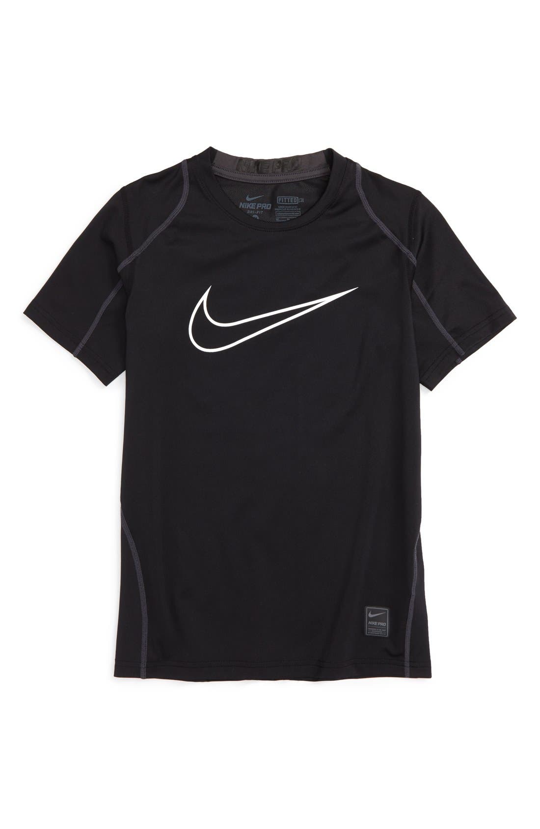 boys nike pro shirt