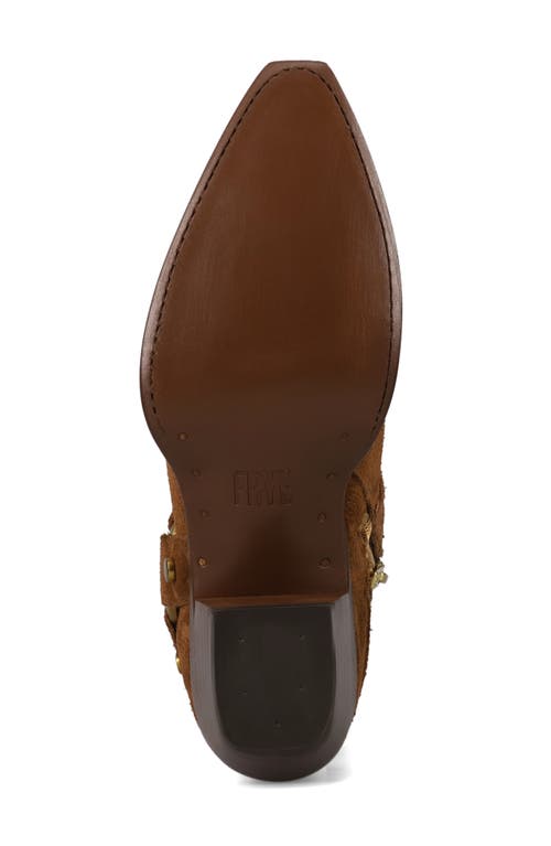 Frye Sacha Harness Bootie In Brown