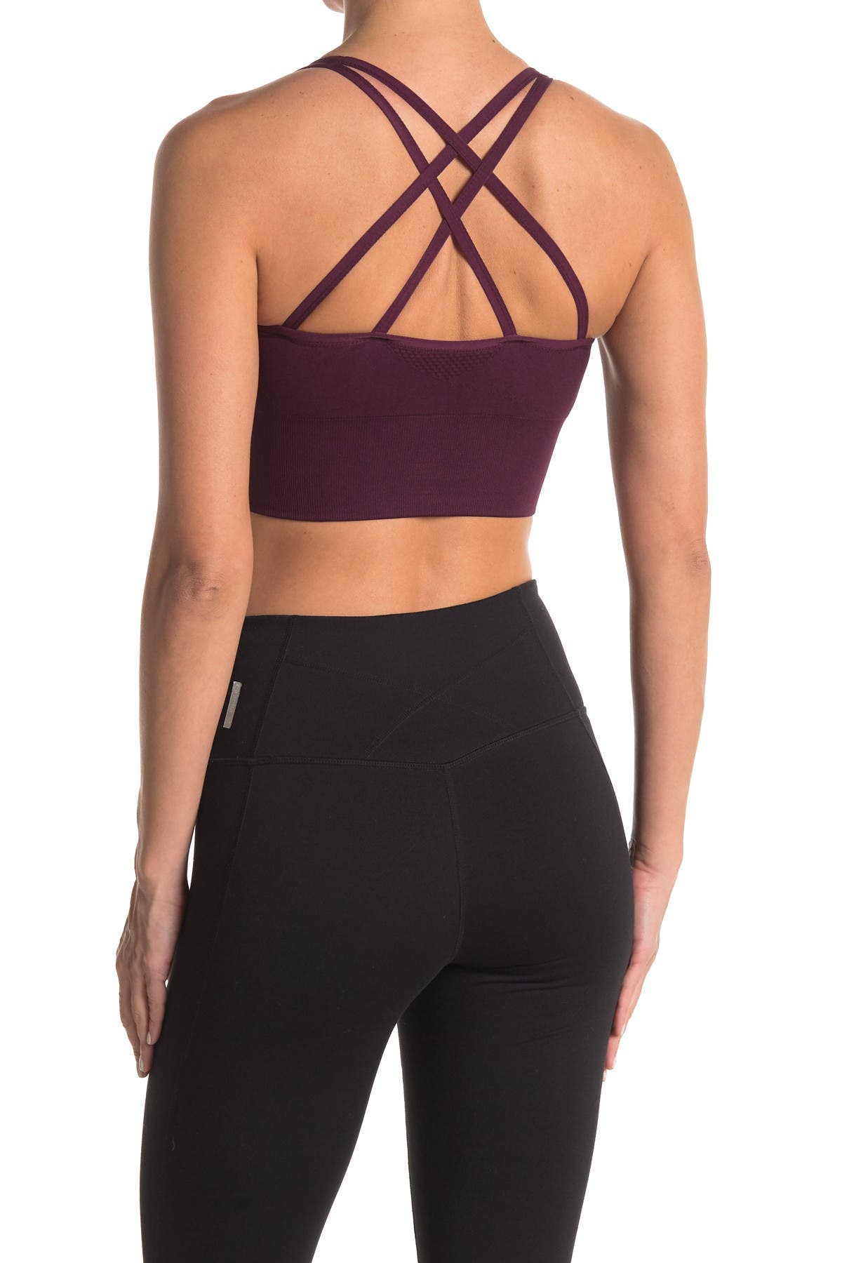 Z By Zella Seamless Crossback Sports Bra Nordstrom Rack