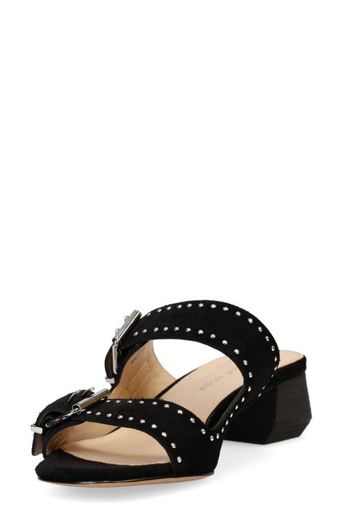 Shop Pelle Moda Tiala Slide Sandal In Black