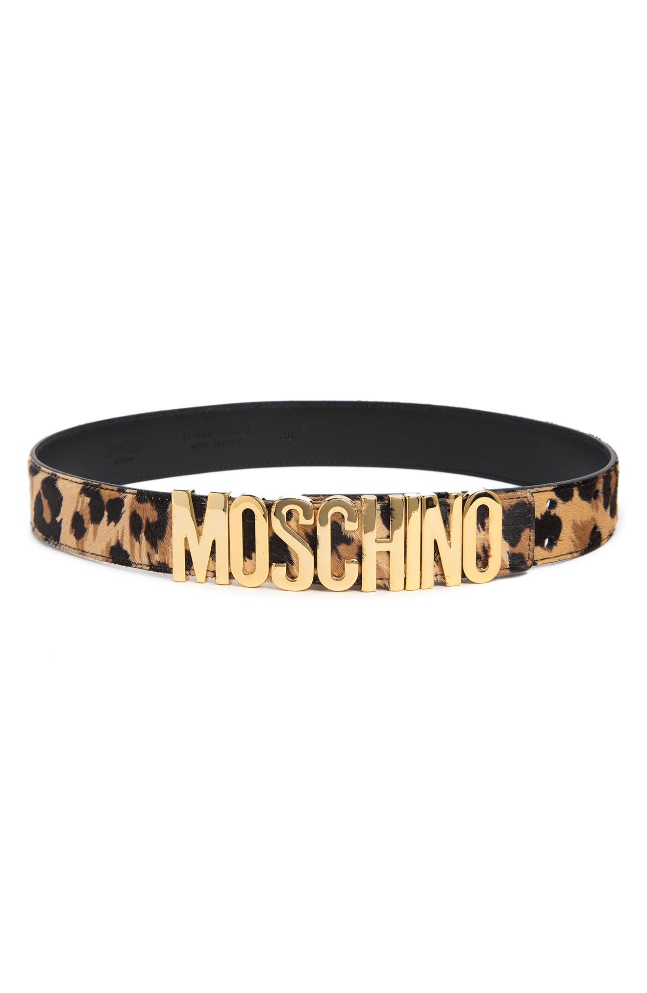 genuine moschino belt