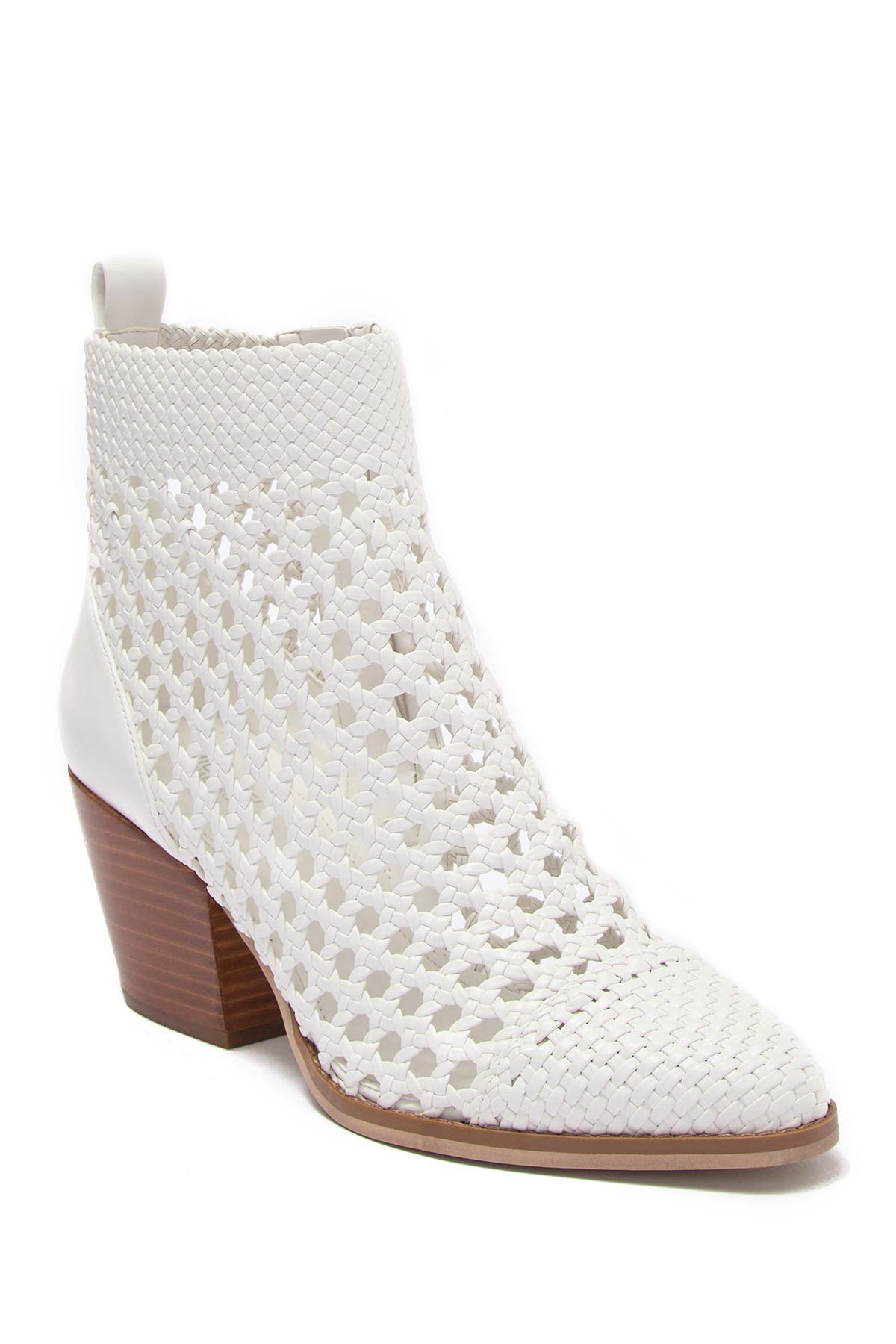 augustine woven ankle boot