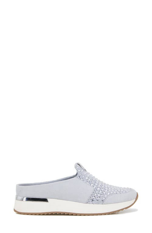 Shop Reaction Kenneth Cole Carol Crystal Mule Sneaker In Mid Grey Knit