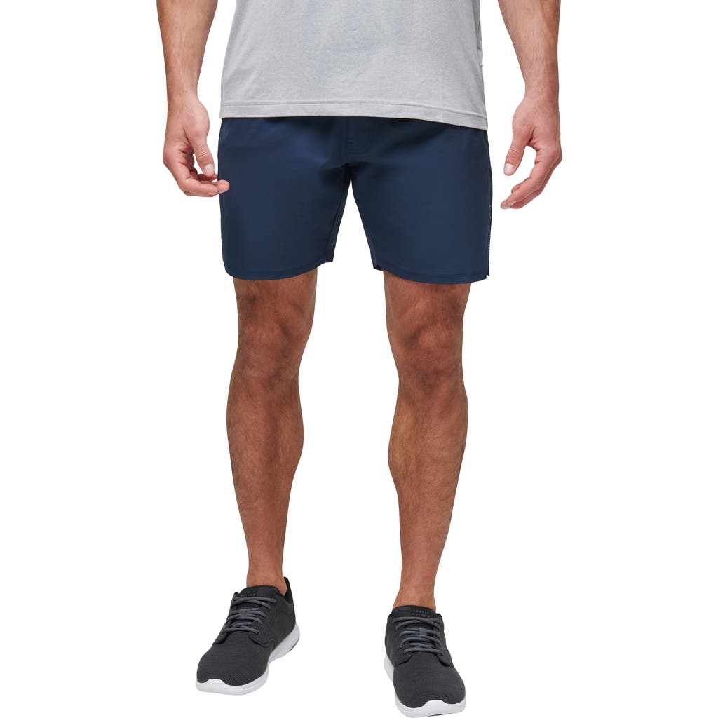 Travismathew Wanderlust Ripstop Shorts In Mood Indigo
