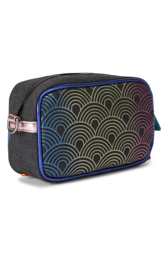 Shop Kurt Geiger Small Southbank Camera Bag In Black Multi