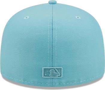 Men's New Era Light Blue Atlanta Braves Color Pack 59FIFTY Fitted Hat