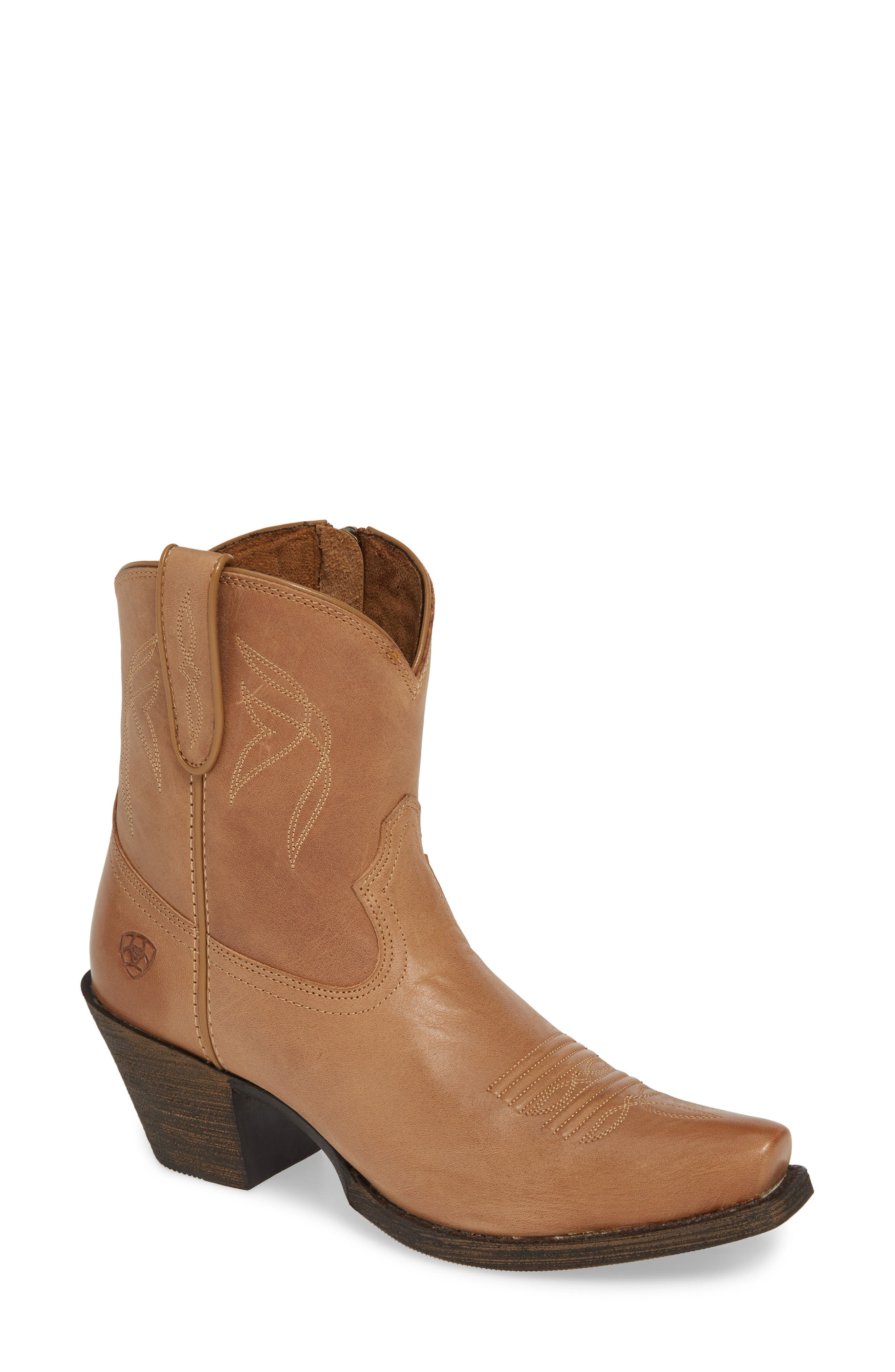Ariat Lovely Western Boot- Brown