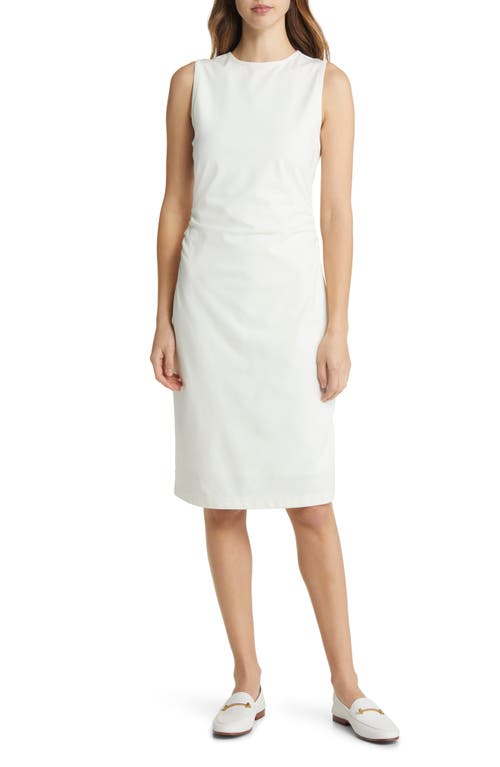 CAPSULE 121 The Electra Ruched Sheath Dress in Ivory at Nordstrom, Size Large