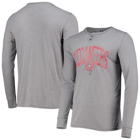 Concepts Sport Heather Gray Atlanta Falcons Ledger Raglan Long Sleeve Henley T-Shirt