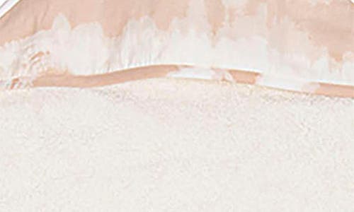 Crane Baby Hooded Cotton Baby Towel In Pink/ White